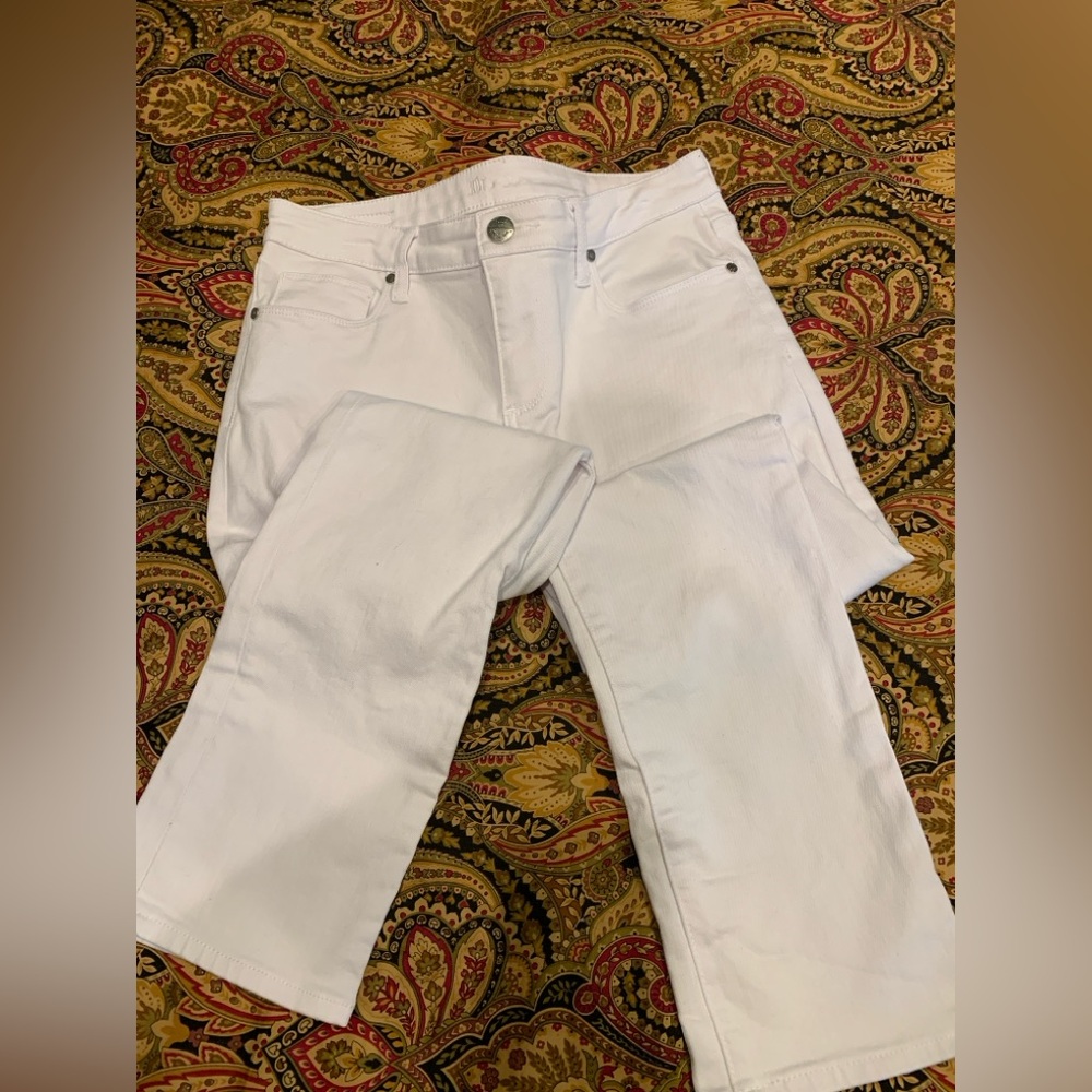 Kut from the kloth White Jeans Size 6